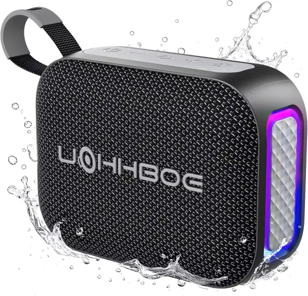Altavoz Bluetooth 6.0 portátil 20W con luces LED Altavoz Bluetooth 6.0 portátil 20W con luces LED