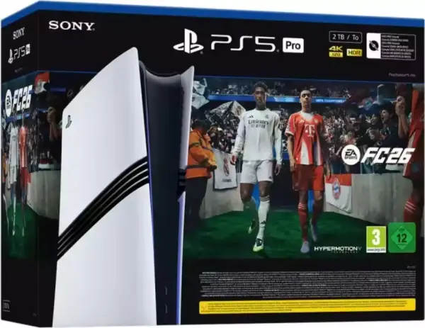 Sony PlayStation 5 Pro 2TB SSD Digital + FC 26 Sony PlayStation 5 Pro 2TB SSD Digital + FC 26