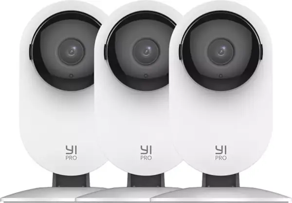 Pack 3 Cámaras IP WiFi Xiaomi Yi Pro 2K Pack 3 Cámaras IP WiFi Xiaomi Yi Pro 2K