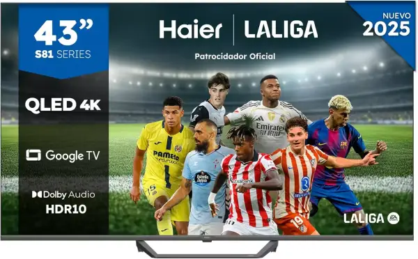 Haier QLED 4K 43" HDR10 120hz Haier QLED 4K 43" HDR10 120hz