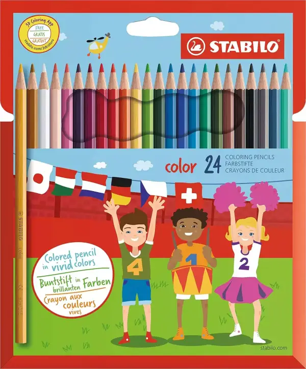 Estuche con 24 colores Stabilo Estuche con 24 colores Stabilo