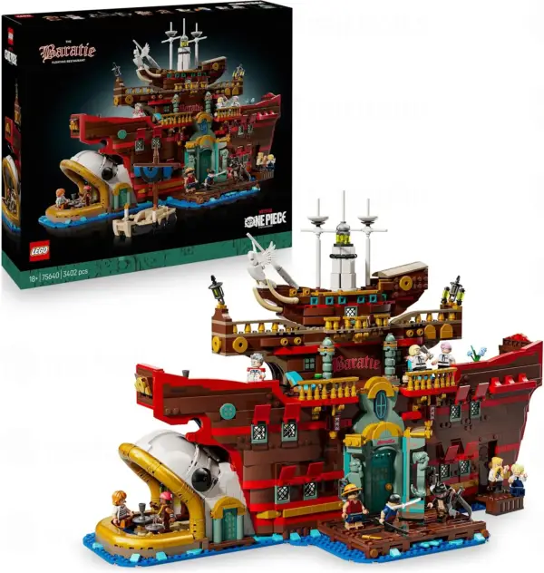 Lego One Piece Restaurante flotante Lego One Piece Restaurante flotante