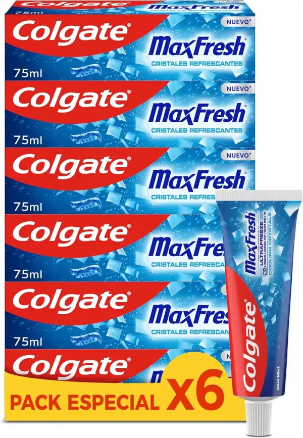 6x 75ml Colgate Max Fresh 6x 75ml Colgate Max Fresh