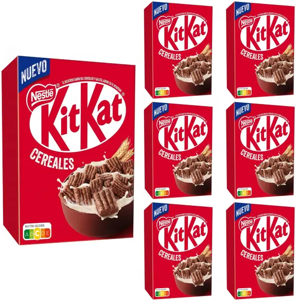 Pack 7x330gr Cereales Kit Kat Nestlé Pack 7x330gr Cereales Kit Kat Nestlé