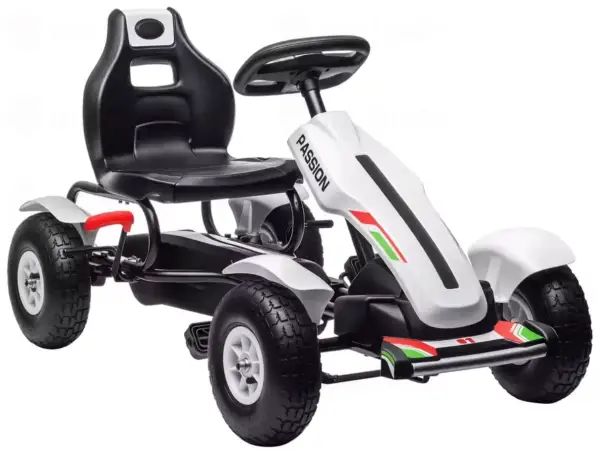HOMCOM Go Kart a pedales para niños con asiento ajustable HOMCOM Go Kart a pedales para niños con asiento ajustable