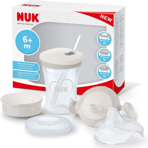 NUK taza para sorber 230ml sin BPA NUK taza para sorber 230ml sin BPA