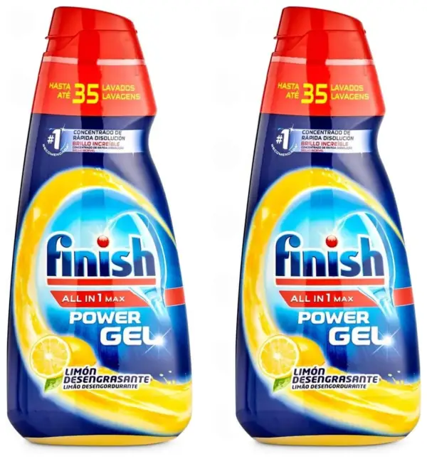 2x33 lavados Finish All in 1 Max Power Gel 2x33 lavados Finish All in 1 Max Power Gel