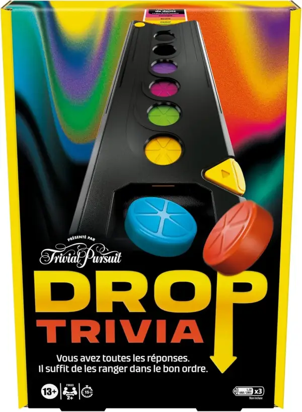 Drop Trivia Juego de Grupo Electrónico Inspirado en Trivial Pursuit Drop Trivia Juego de Grupo Electrónico Inspirado en Trivial Pursuit