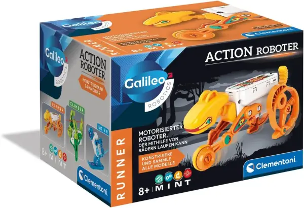 Clementoni Galileo Robotics Kit de construcción para un robot Clementoni Galileo Robotics Kit de construcción para un robot