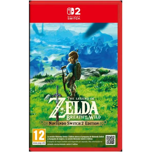 The Legend of Zelda Breath of the Wild Nintendo Switch 2 Edition The Legend of Zelda Breath of the Wild Nintendo Switch 2 Edition