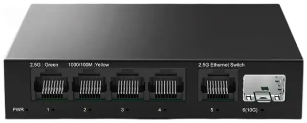 Switch de red Horaco 2,5Gbps + SFC 10G Switch de red Horaco 2,5Gbps + SFC 10G