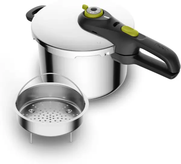 Tefal Secure 5 Neo Olla a presión de 6L + Cestillo Tefal Secure 5 Neo Olla a presión de 6L + Cestillo