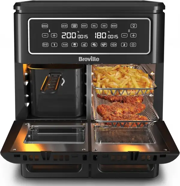 Breville Freidora de aire Halo Flexi 11L 2400W Breville Freidora de aire Halo Flexi 11L 2400W