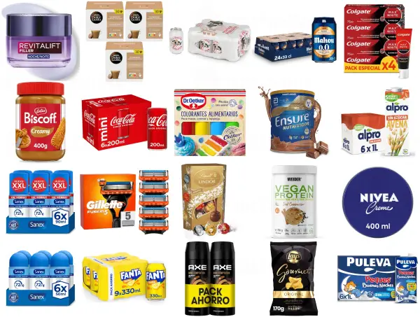 Compra 2 y ahorra el 50% en 1 en supermercado y alimentación en Amazon Compra 2 y ahorra el 50% en 1 en supermercado y alimentación en Amazon