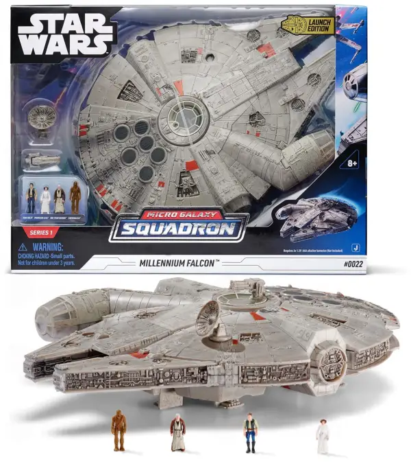 Bizak Star Wars Halcón Milenario luces y sonidos + 4 figuras Bizak Star Wars Halcón Milenario luces y sonidos + 4 figuras