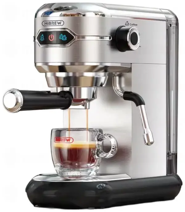 Cafetera HiBREW 20 Bar Inox semiautomática Cafetera HiBREW 20 Bar Inox semiautomática