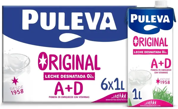 Puleva Original desnatada 6 litros Puleva Original desnatada 6 litros