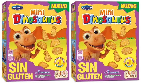 2x160 g Galletas Mini Dinosaurus 2x160 g Galletas Mini Dinosaurus