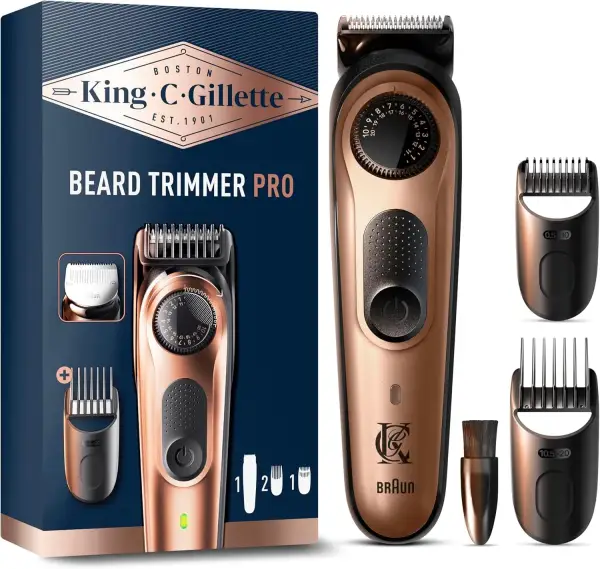 King C. Gillette recortadora de barba PRO + accesorios King C. Gillette recortadora de barba PRO + accesorios