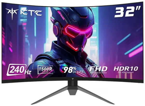 Monitor gaming KTC 32" FHD curvo 240hz Monitor gaming KTC 32" FHD curvo 240hz