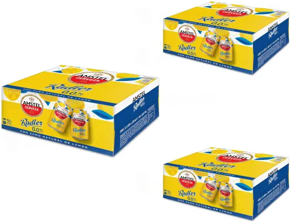 36x Cerveza limon Amstel Radler 0,0 33cl 36x Cerveza limon Amstel Radler 0,0 33cl