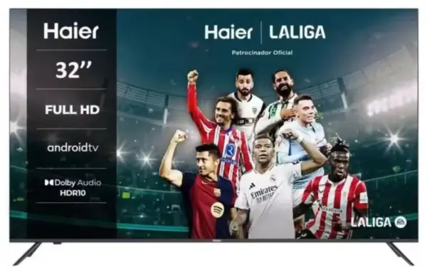 Smart TV Haier de 32" FHD con Android TV Smart TV Haier de 32" FHD con Android TV