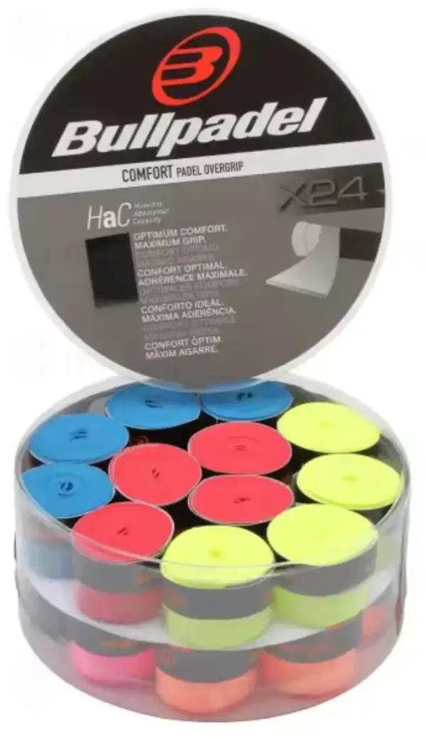 Cubo 24 Overgrips Bullpadel Comfort Hac Gb1605 Cubo 24 Overgrips Bullpadel Comfort Hac Gb1605