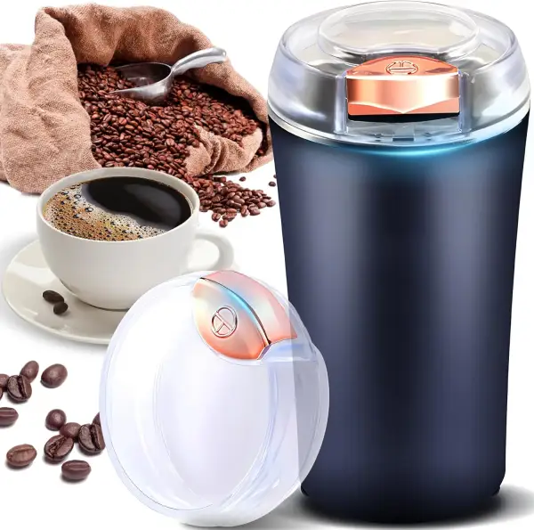 Retoo Molinillo de café eléctrico ajustable Retoo Molinillo de café eléctrico ajustable