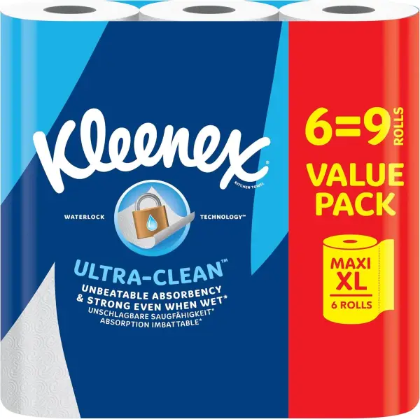 6x rollos de cocina XL Kleenex 6x rollos de cocina XL Kleenex