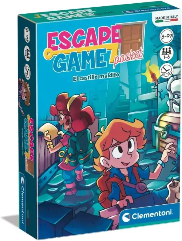 Clementoni Escape Room Castillo Juego de Mesa Familiar Clementoni Escape Room Castillo Juego de Mesa Familiar