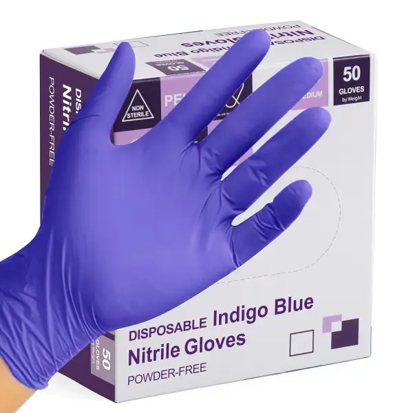Caja 50 guantes nitrilo M Caja 50 guantes nitrilo M