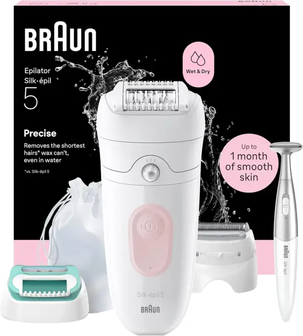 Braun Depiladora Eléctrica Mujer Silk·épil 5 Braun Depiladora Eléctrica Mujer Silk·épil 5