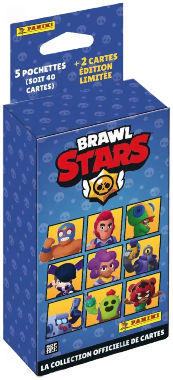 Brawl Stars Cards Blister 5 Fundas + 2 Tarjetas edición Limitada Brawl Stars Cards Blister 5 Fundas + 2 Tarjetas edición Limitada