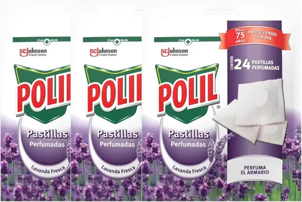6x Polil Pastillas Lavanda Fresca 6x Polil Pastillas Lavanda Fresca