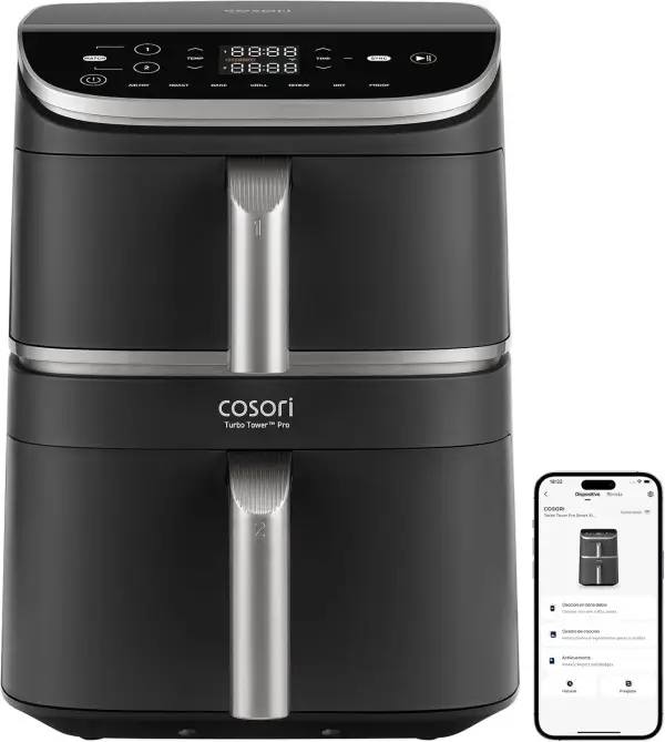 Cosori Air Fryer Turbo Tower Pro Smart 10,8L Cosori Air Fryer Turbo Tower Pro Smart 10,8L