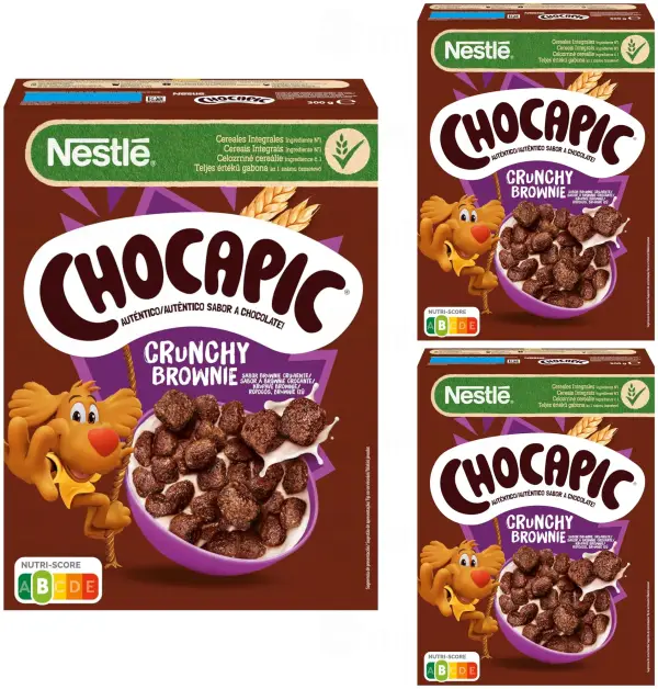 3x300g Chocapic Cereales Nestlé crunchy brownie 3x300g Chocapic Cereales Nestlé crunchy brownie