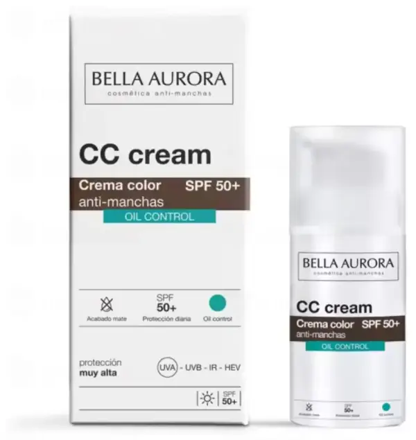 Bella Aurora Crema Facial Anti-Manchas Oil Free SPF 50+ 30ml Bella Aurora Crema Facial Anti-Manchas Oil Free SPF 50+ 30ml