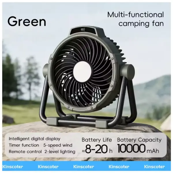 Ventilador portátil 6 en 1 LED 20000mAh Ventilador portátil 6 en 1 LED 20000mAh