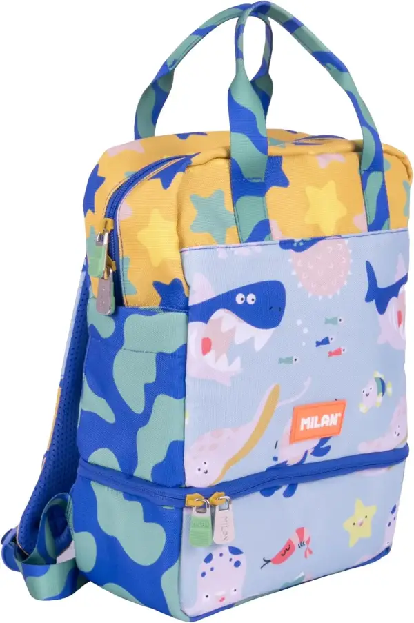 Mochila infantil MILAN serie especial Blue Odyssey Mochila infantil MILAN serie especial Blue Odyssey