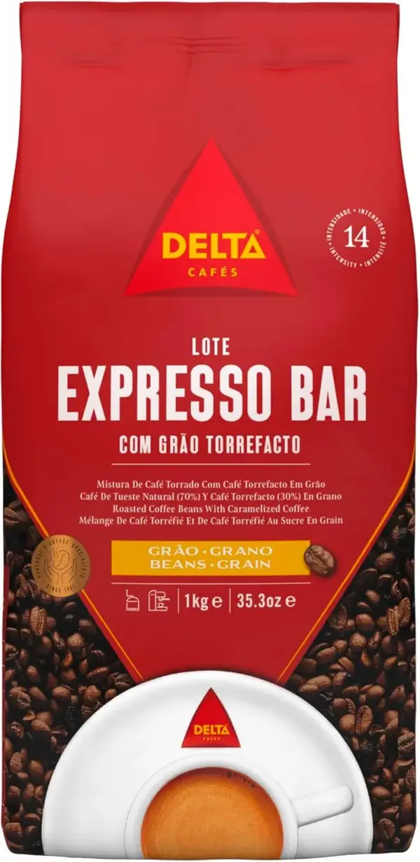 Café en Grano Delta Cafés Expresso Bar 1Kg Café en Grano Delta Cafés Expresso Bar 1Kg