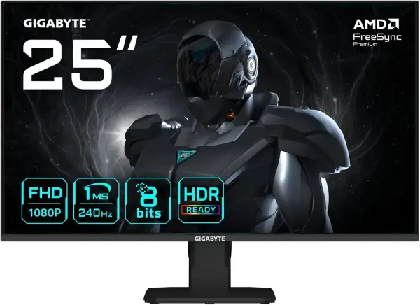 Monitor GIGABYTE 25" FHD 240Hz 1ms Monitor GIGABYTE 25" FHD 240Hz 1ms