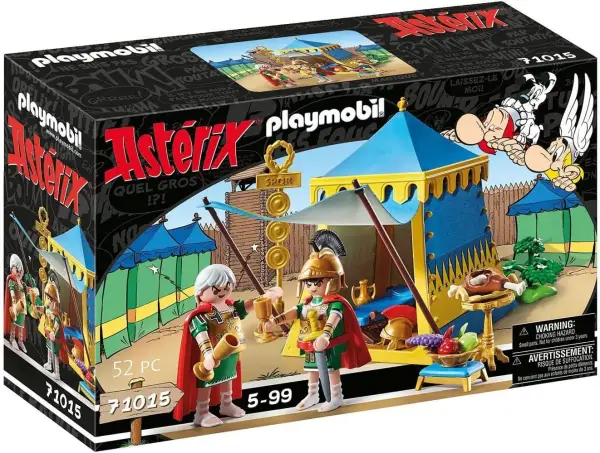 PLAYMOBIL Astérix Tienda con Generales PLAYMOBIL Astérix Tienda con Generales