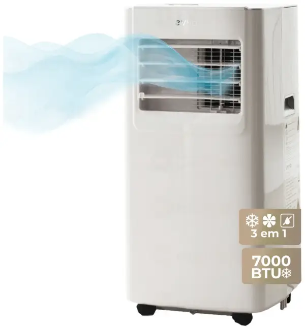 EVVO Aire Acondicionado portátil 3 in 1 EVVO Aire Acondicionado portátil 3 in 1