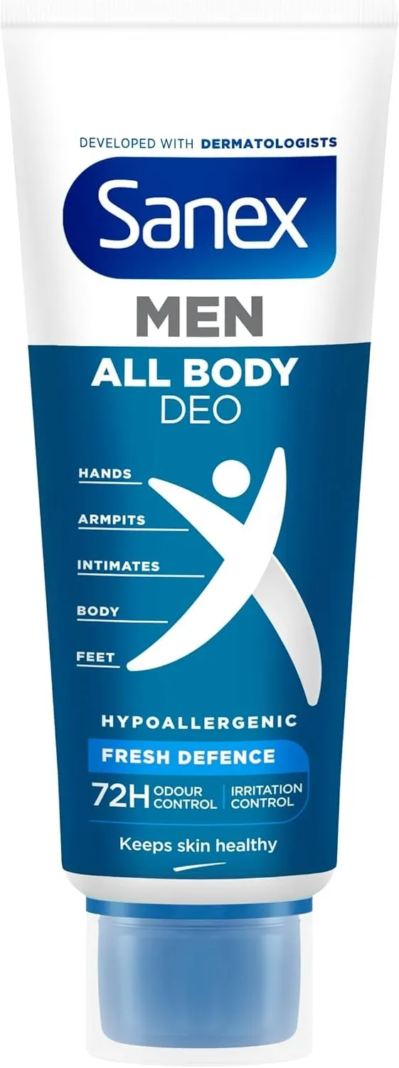 Sanex Men Crema Todo el Cuerpo Deo Frescor Total 75ml Sanex Men Crema Todo el Cuerpo Deo Frescor Total 75ml