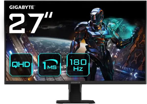 Monitor Gigabyte 27" LED SS-IPS QHD 180Hz FreeSync Monitor Gigabyte 27" LED SS-IPS QHD 180Hz FreeSync