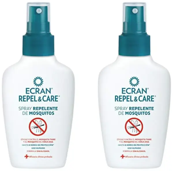 2x Spray Repelente Antimosquitos Ecran Repel Care 2x Spray Repelente Antimosquitos Ecran Repel Care