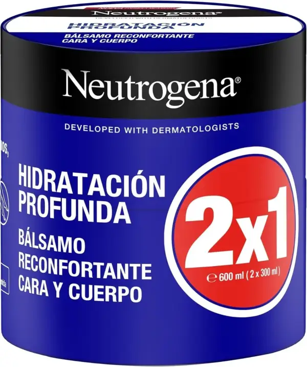 Pack 2x 300 ml Bálsamo Neutrogena Hidratación Profunda Pack 2x 300 ml Bálsamo Neutrogena Hidratación Profunda