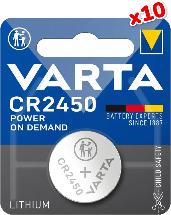 10 pilas de botón VARTA 10 pilas de botón VARTA