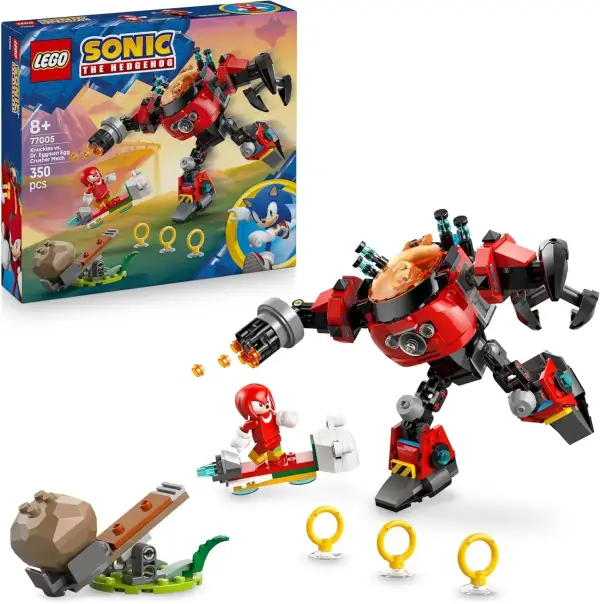 LEGO Sonic The Hedgehog Knuckles vs. Dr. Eggman Egg Crusher LEGO Sonic The Hedgehog Knuckles vs. Dr. Eggman Egg Crusher