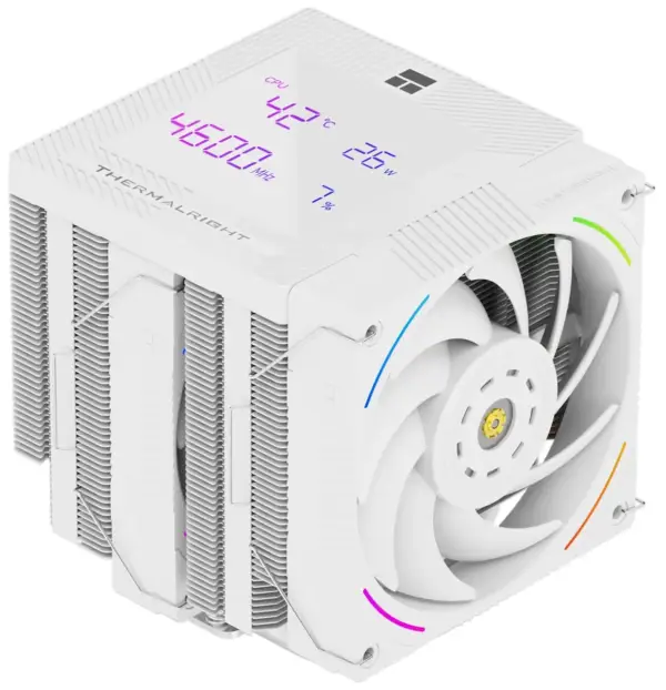 Disipador Thermalright TR Phantom Spirit 120 Digital SNOW Disipador Thermalright TR Phantom Spirit 120 Digital SNOW